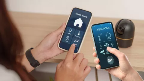 Puertas modernas con sensores de seguridad