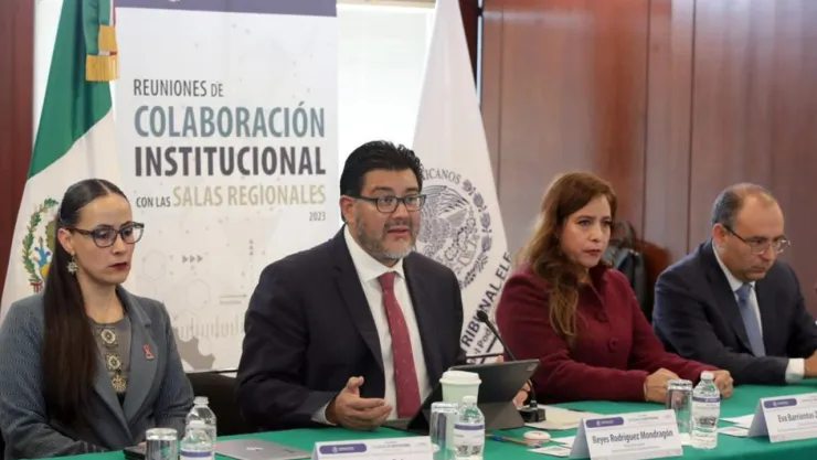 Sesión del TEPJF se suspende nuevamente en medio de la supuesta renuncia de Reyes Mondragón