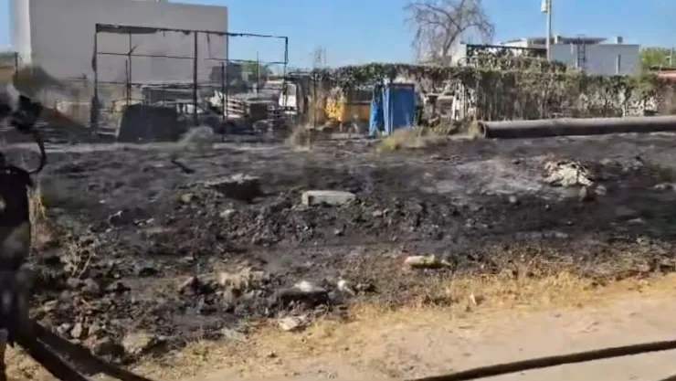 Incendio taller Terranova