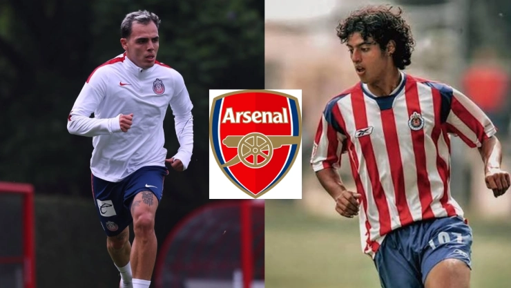 Arsenal quiere repetir la fórmula de Carlos Vela y llevarse de Chivas a Hugo Camberos