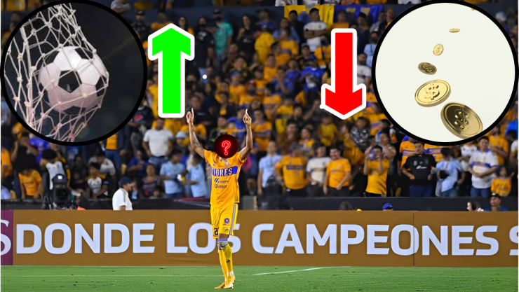 Un d&iacute;a fracas&oacute; en Tigres y costaba millones... hoy vale mucho menos, pero mete m&aacute;s goles