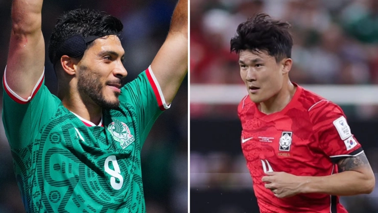 México vs Corea