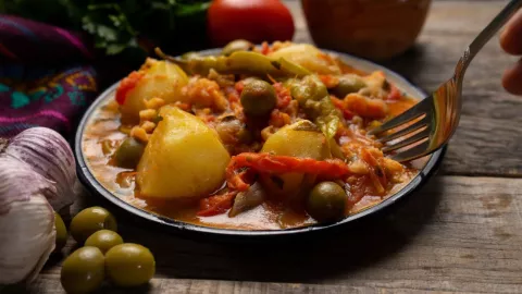 Receta para preparar bacalao a la vizcaína