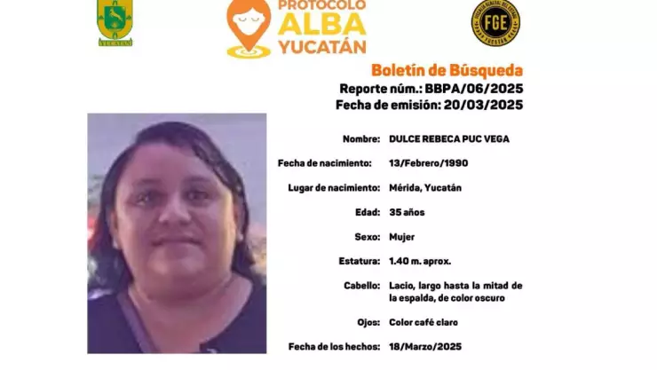 protocolo alba mujer extraviada en yucatan