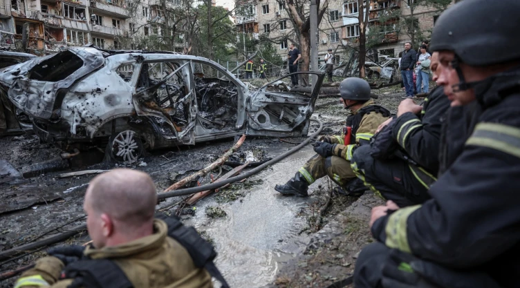 Ataque ruso en Kiev