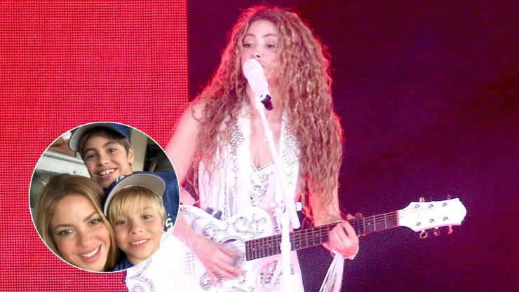 shakira y sus hijos