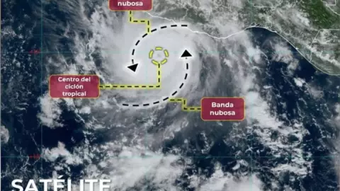 Otis evoluciona a Huracán categoría 1; esta es su ruta