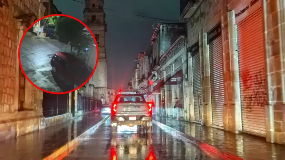 apagón masivo en Michoacán, colonias sin luz