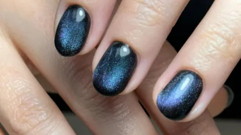 uñas ojo de gato dark