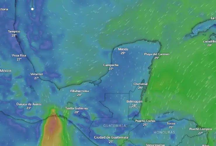 Prevén fuertes lluvias en Yucatán por la TARDE de hoy martes 26 de noviembre de 2024