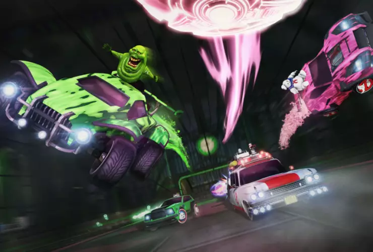 Rocket League caza fantasmas