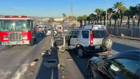 Accidente en Vía Rápida Poniente