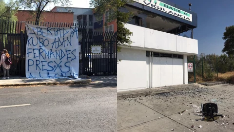 Encapuchados vandalizan oficinas de la DGAE de la UNAM