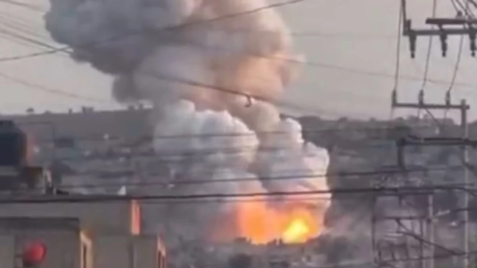 Explosión de polvorín en Chimalhuacán Edomex