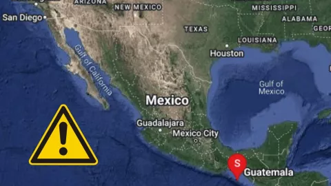 Sismo hoy 1 de octubre en Chiapas, fue magnitud 5.8 preliminar