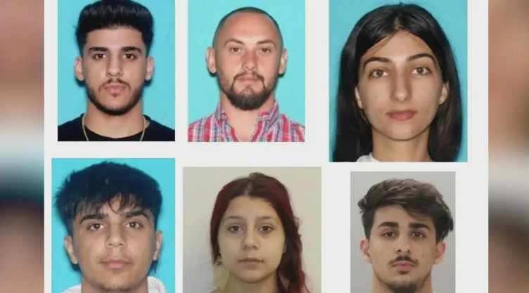 Los seis extranjeros sospechosos de California