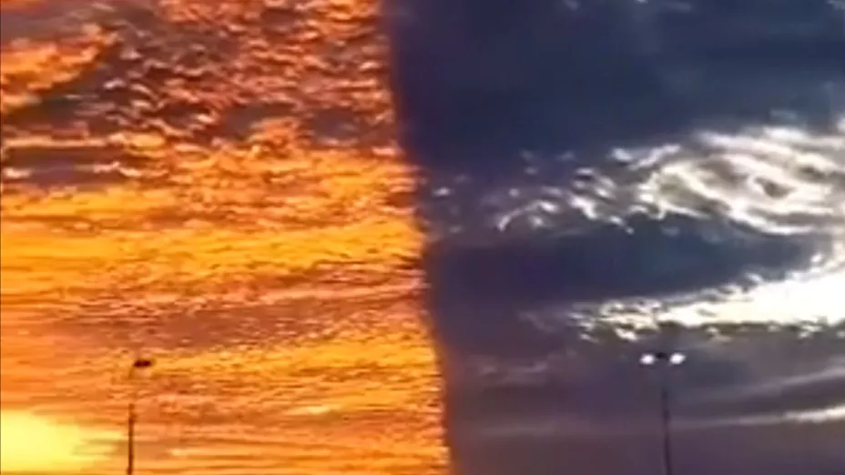 VIDEO El extraño fenómeno que fue avistado en el cielo de Florida