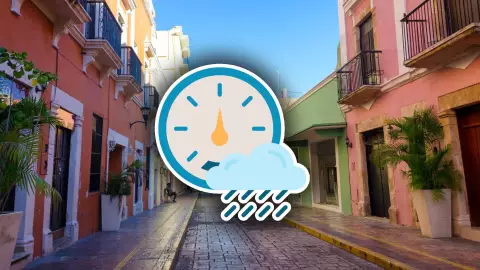 Esta es la hora EXACTA en que habrá lluvias en Campeche HOY viernes 12 de septiembre de 2025