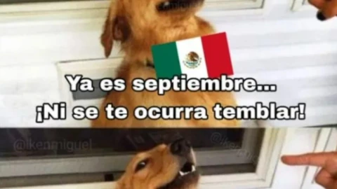 Meme septiembre no se te ocurra temblar