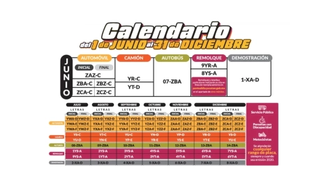 Reemplacamiento en Yucatán 2025: ¿Qué autos deberán realizar el trámite en el mes de junio?