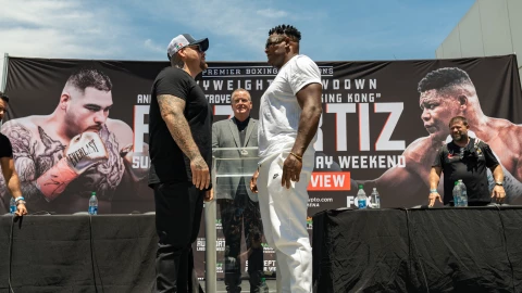 Andy Ruiz Luis Ortiz conferencia de prensa Boxeo