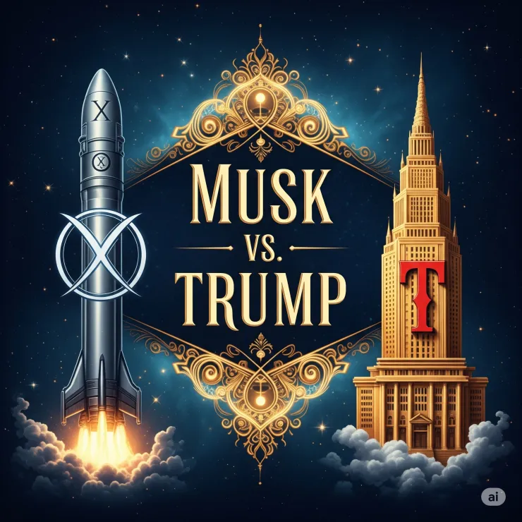 Sigue la pelea entre Donald Trump y Elon Musk