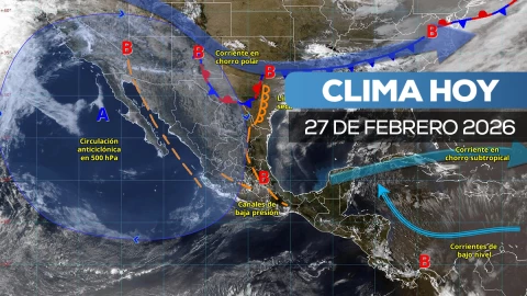 Clima en México este 27 de febrero Viene calorón a México con hasta 45 grados en estos estados