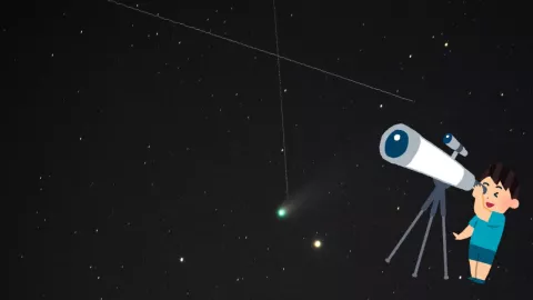 ‘Cometa Diablo’ en México, ¿cómo verlo con binoculares?