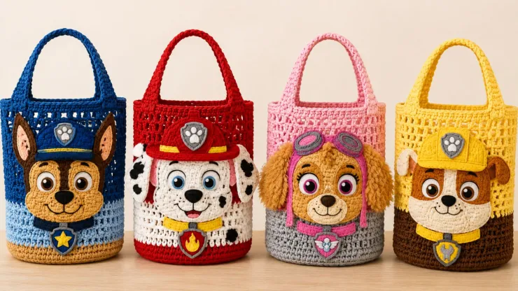 crochet Paw Patrol