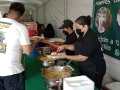 Ricos y deliciosos platillos tuvimos en el centro de acopio