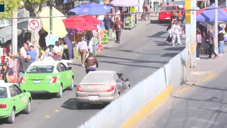 Avenida Migue Alemán, en León