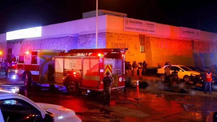 Incendio albergue migrantes Ciudad Juarez un año 40 muertos