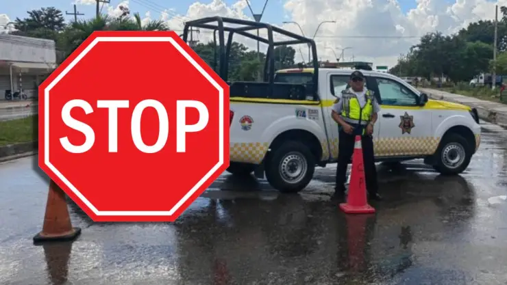 ¡Evita el tráfico en Cancún HOY! Cierres viales para este miércoles 6 de agosto