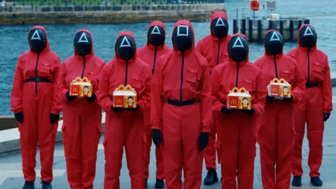 Cajita Feliz Juego del Calamar