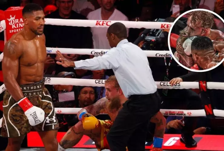 Jake Paul sufrió una escalofriante lesión de mandíbula