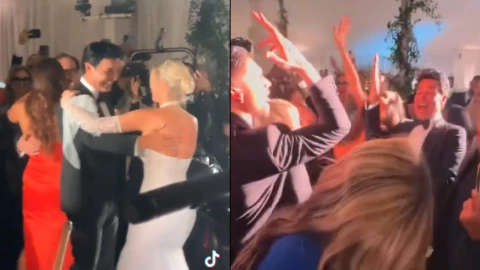 Chayanne baila ‘Torero’ y ‘Tiempo de Vals’ en boda de Lele Pons y Guaynna