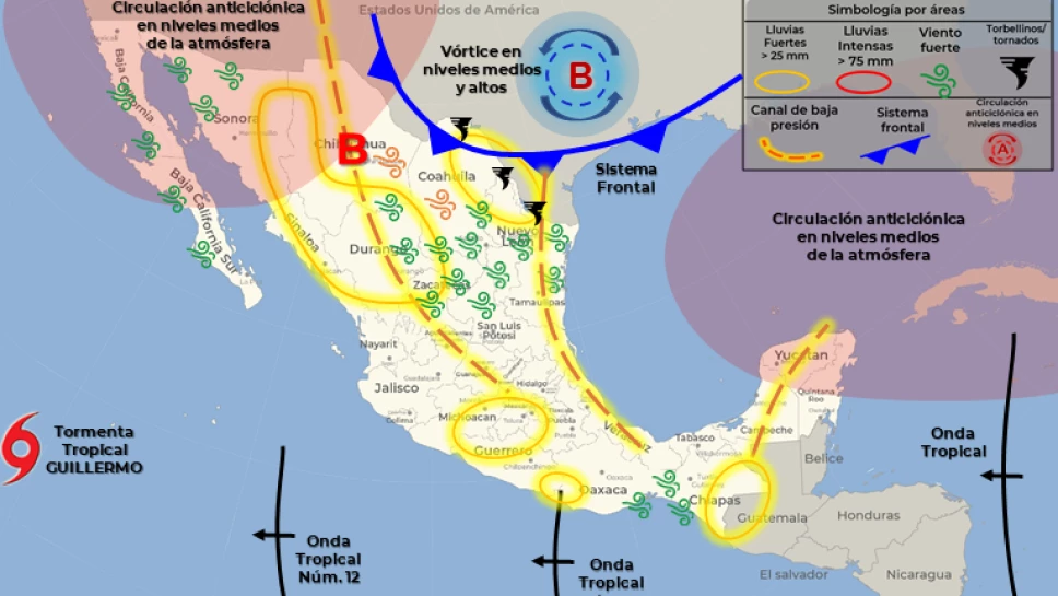 Mapa del clima en México este 20 de julio.png
