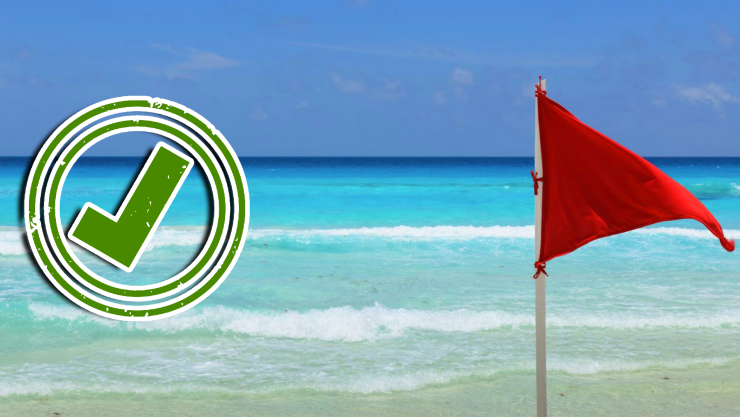 Estas son las playas de Cancún en las que puedes nadar HOY 8 de diciembre de 2025.webp