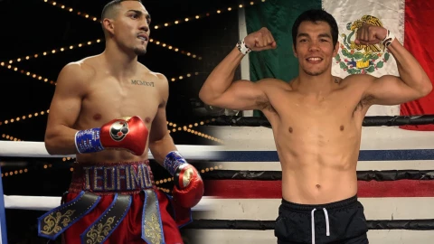 Teófimo López, Pedro Campa, Box Azteca, En vivo