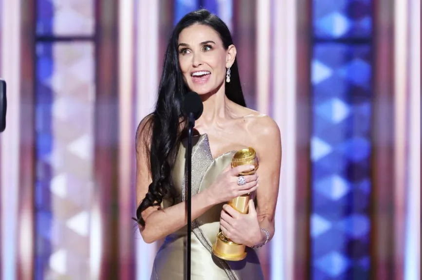 Los looks de Demi Moore en la Temporada de Premios 2025