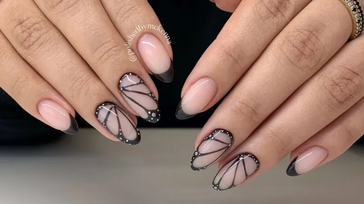 uñas con mariposas primavera 2026