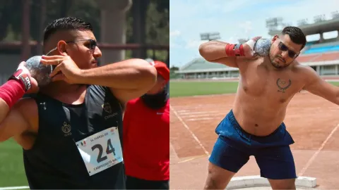 “Una promesa cumplida": Uziel Muñoz, el mexicano que hizo historia en impulso de bala