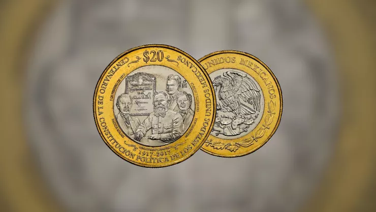 Esta es la moneda de 20 pesos escasa que podría darte $1,000,000.jpg
