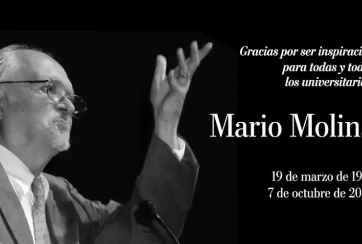 UNAM realiza homenaje a Mario Molina