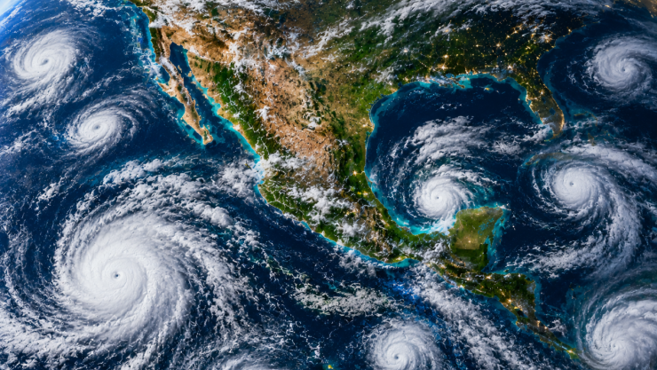 ¿Quedan más de 20 huracanes y tormentas para este 2026? Esto dice el reporte de Conagua para el Pacífico y el Atlántico