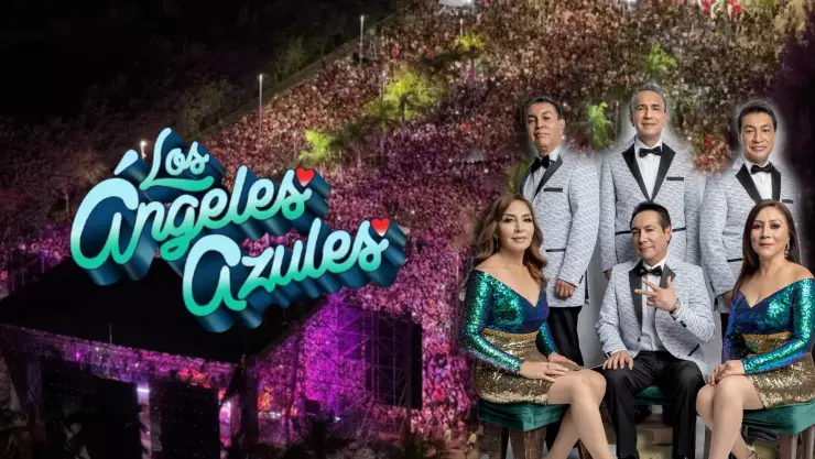 Los Ángeles Azules en Cancún por el 56 Aniversario: Fecha, lugar del concierto