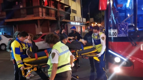 metrobús camioneta Centro