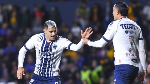 Berterame festeja con Funes Mori Rayados Clausura 2023