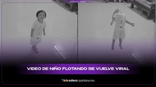 Video de niño flotando: así ocurrió el momento que se volvió viral y sorprendió a miles en redes