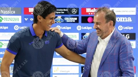 J.J. Mac&iacute;as con &Aacute;ngel Torres